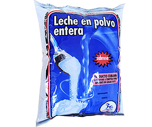 Rebajan precio de venta de la leche en polvo entera