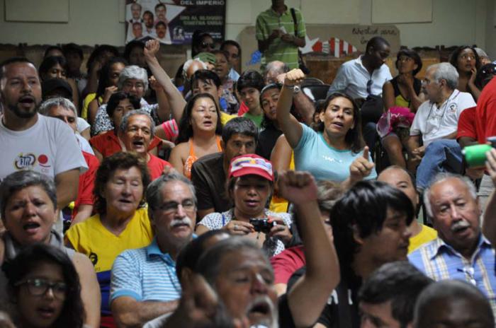 activistas solidaridad