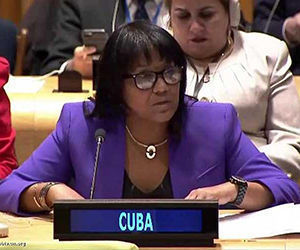anayansi Rodríguez Cuba ONU
