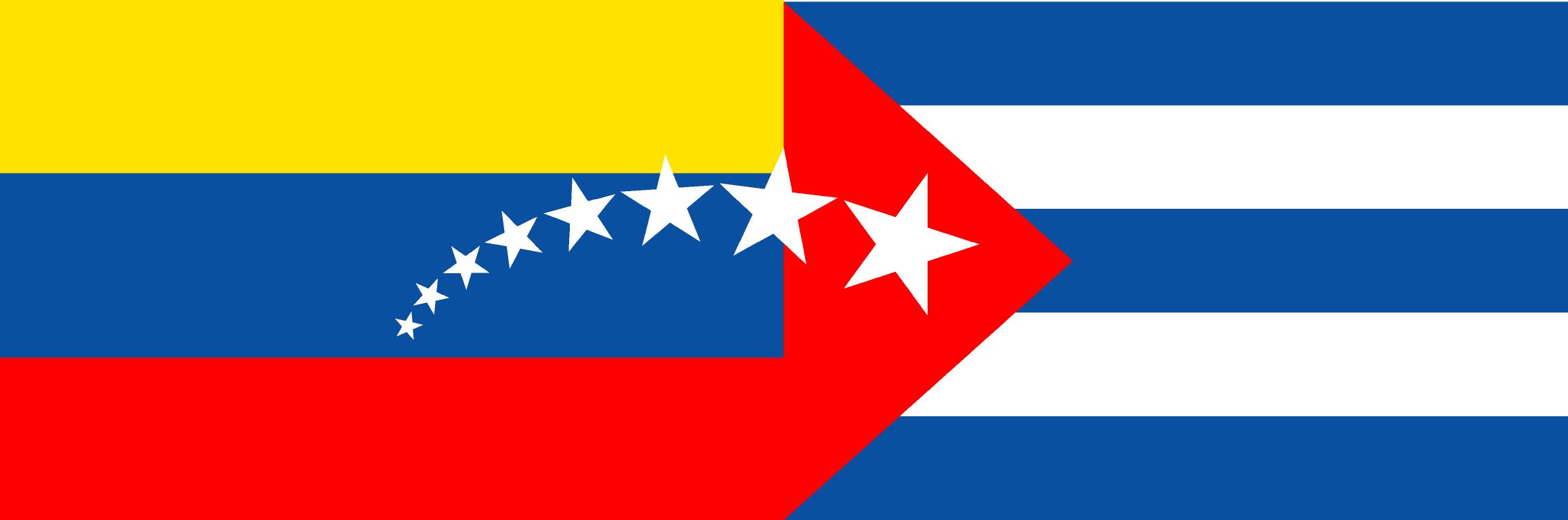 banderas de cuba y venezuela