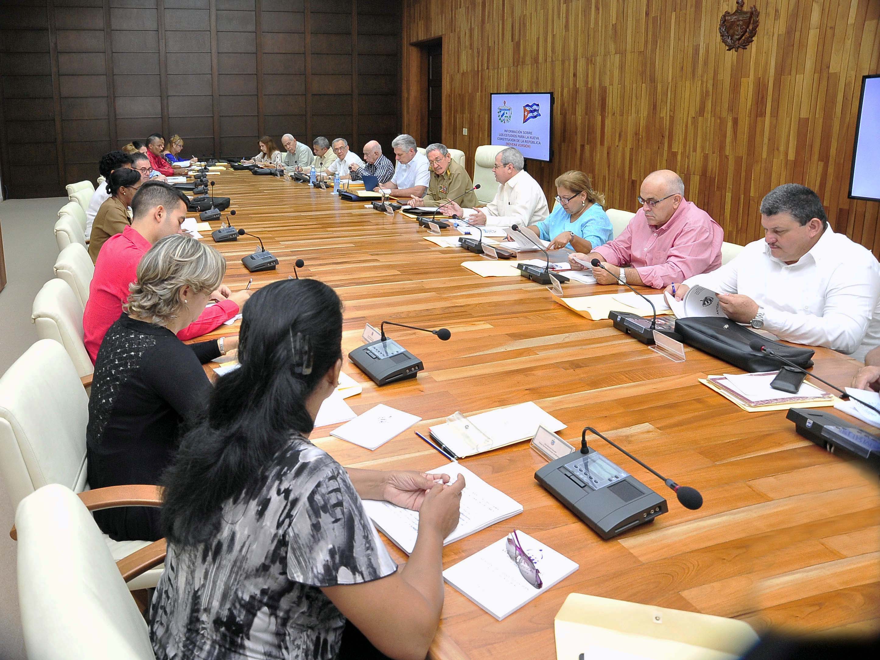 comisiones anteproyecto constitucion