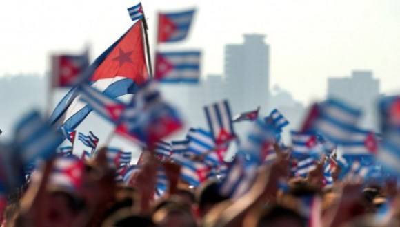 cuba banderas soberania