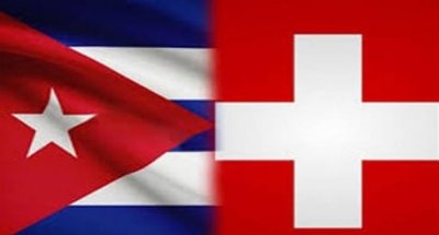cuba suiza banderas