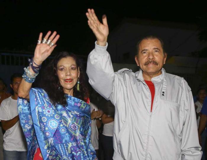 daniel ortega rosario murillo