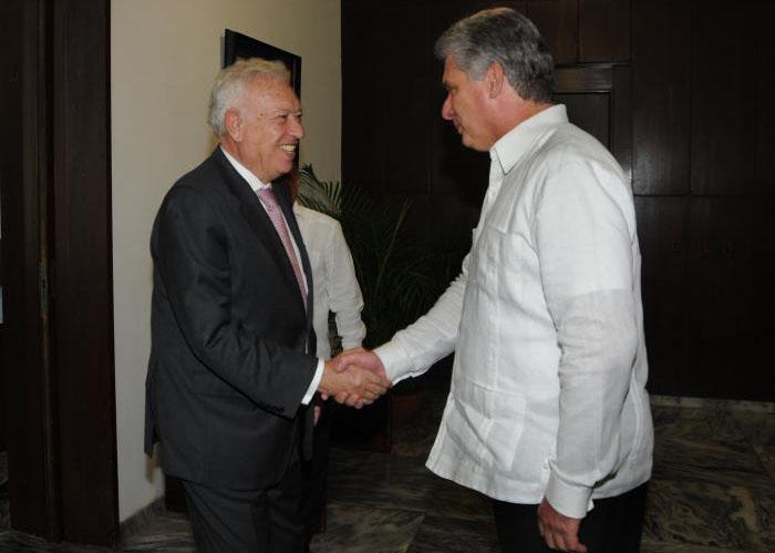 diaz-canel canciller españa