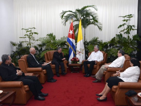 diaz canel cardenal vaticano