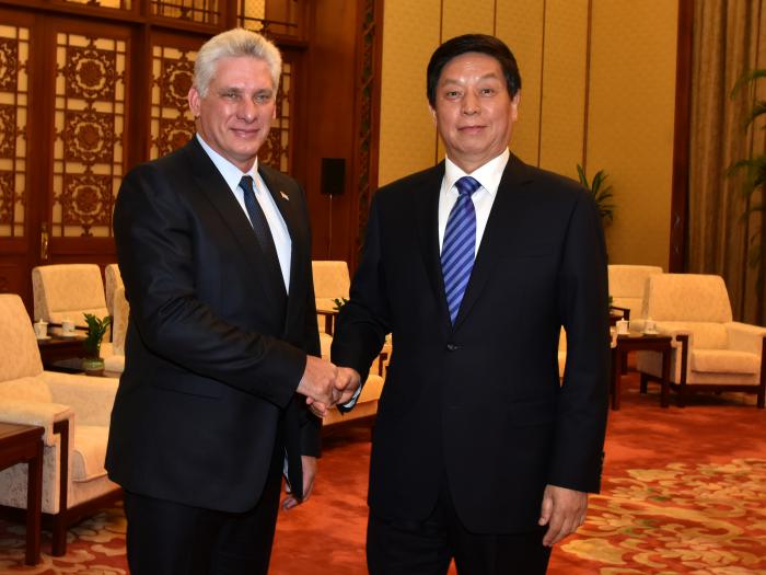 diaz canel china encuentros