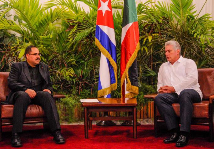 diaz canel ministro palestino