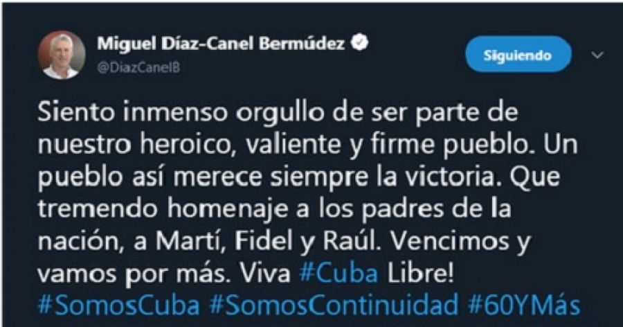 diaz canel orgullo votaciones