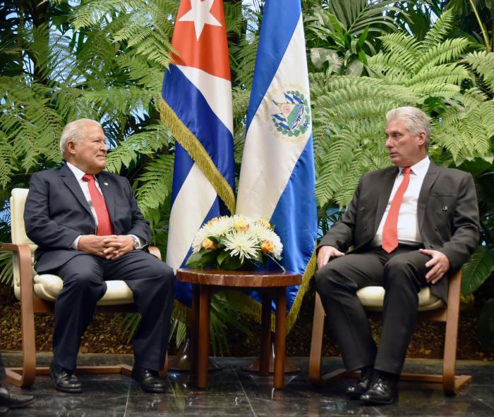 diaz canel presidente el salvador