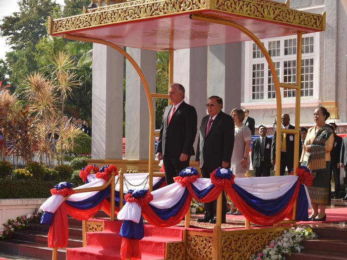 diaz canel presidente laos