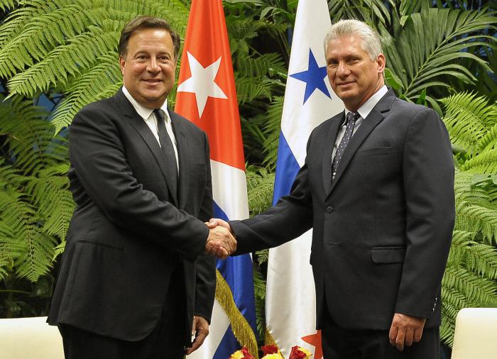 diaz canel presidente panama
