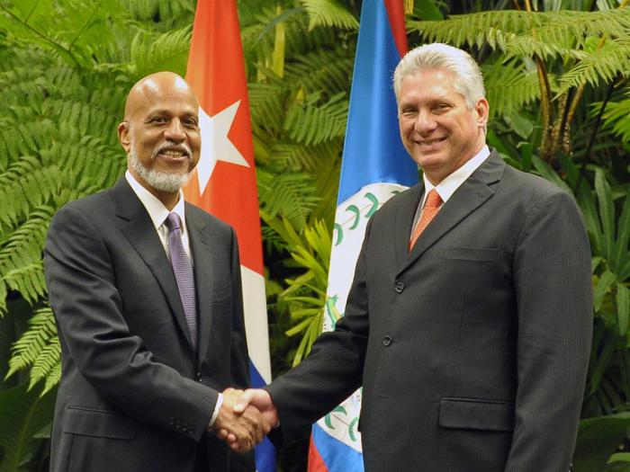 diaz canel primer ministro belice