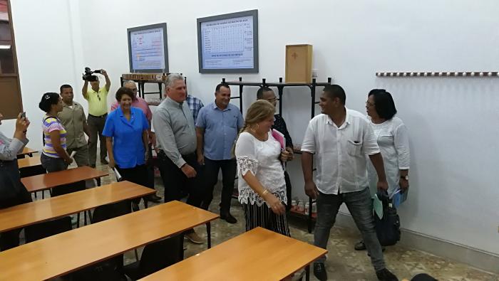 diaz canel recorrido