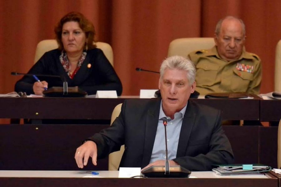 diaz canel redes sociales