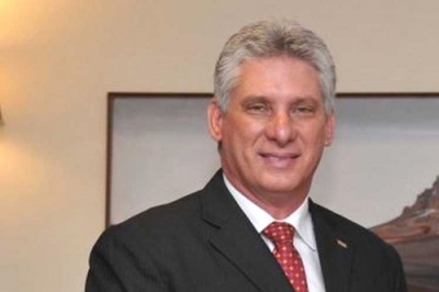 diaz canel sonrisa