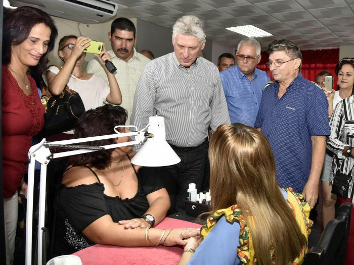 diaz canel termina visita pinar