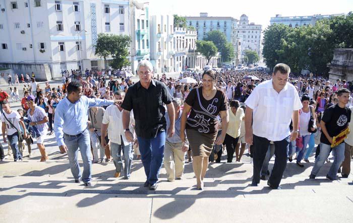 diaz canel escuela