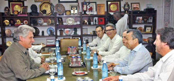 diaz canel presidente partido mexico