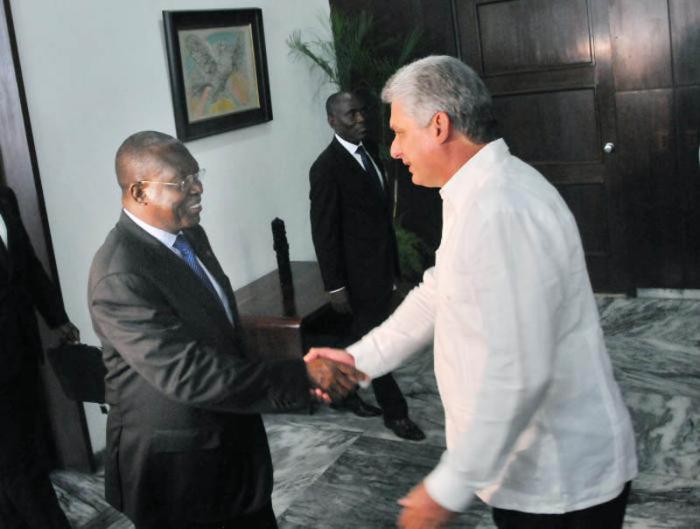 diaz canel vicepresidente angola