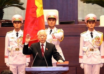 dirigentes cubanos presidente vietnam