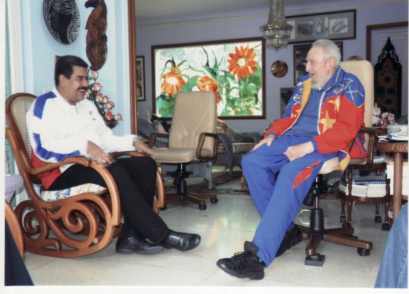 fidel-castro-nicolas-maduro-la-habana