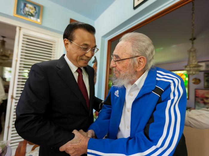 fidel dirigente chino