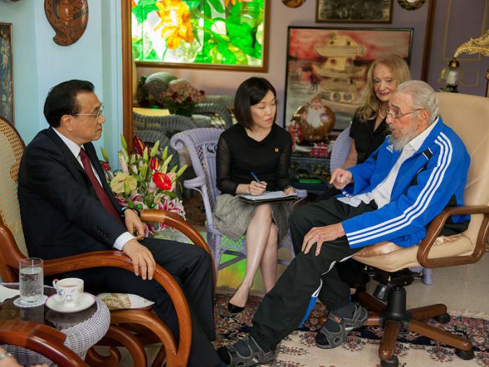 fidel dirigente chino3