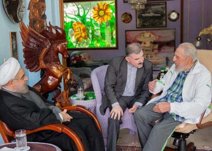 fidel presidente iran