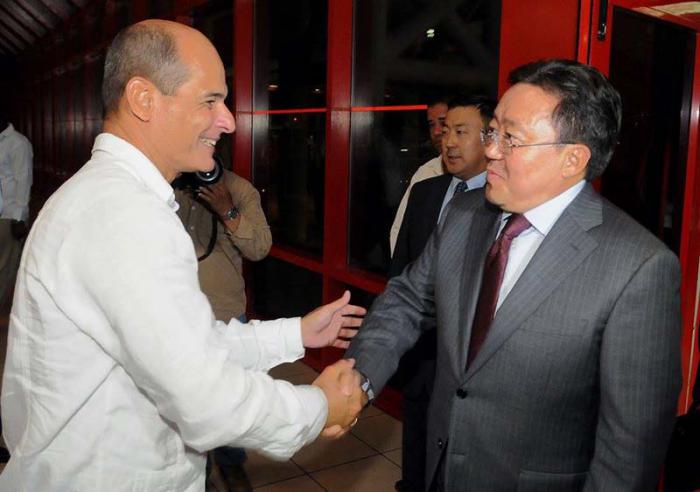llega presidente mongolia