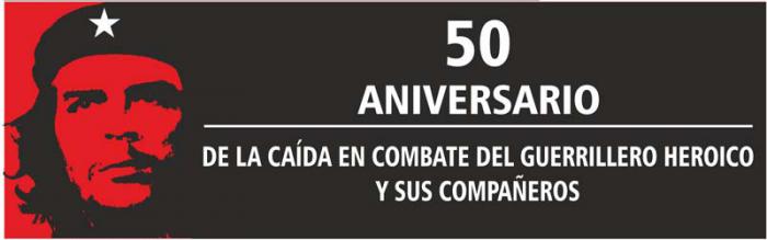 logo aniversario asesinato che