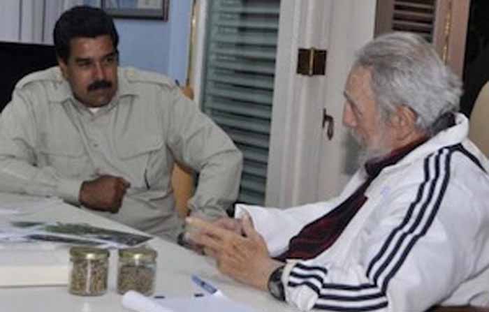 maduro con fidel venceremos guantanamo