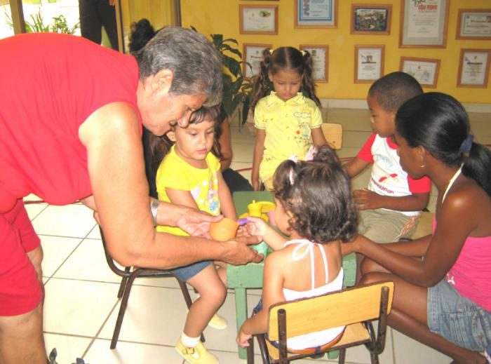 maestros niños