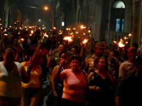 marcha antorchas 2016