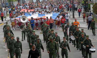 marcha patriotica santiago