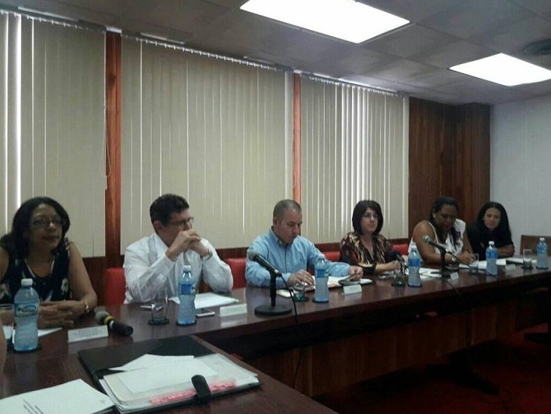 marta Elena Feito Cabrera viceministra primera de Trabajo y Seguridad Social