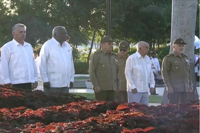raul homenaje fidel