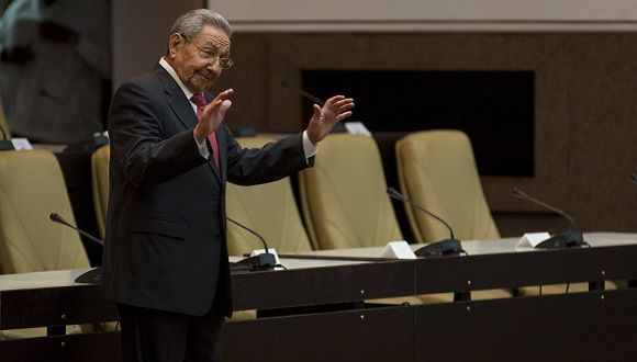 raul en la novena legislatura del parlamento cubano