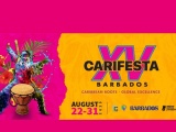 Artistas cubanos en Barbados por Carifesta 2025