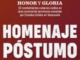 Resalta Díaz-Canel jornada de honor y gloria a compatriotas caídos