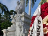 Homenaje al Padre de la Patria a 152 años de su caída en combate