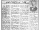 Vindicación de Cuba