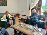 Sostuvo viceministra primera de Salud encuentro con la prensa en Suiza