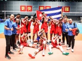 Cuba barrió a Brasil en Mundial Sub-21 de Voleibol